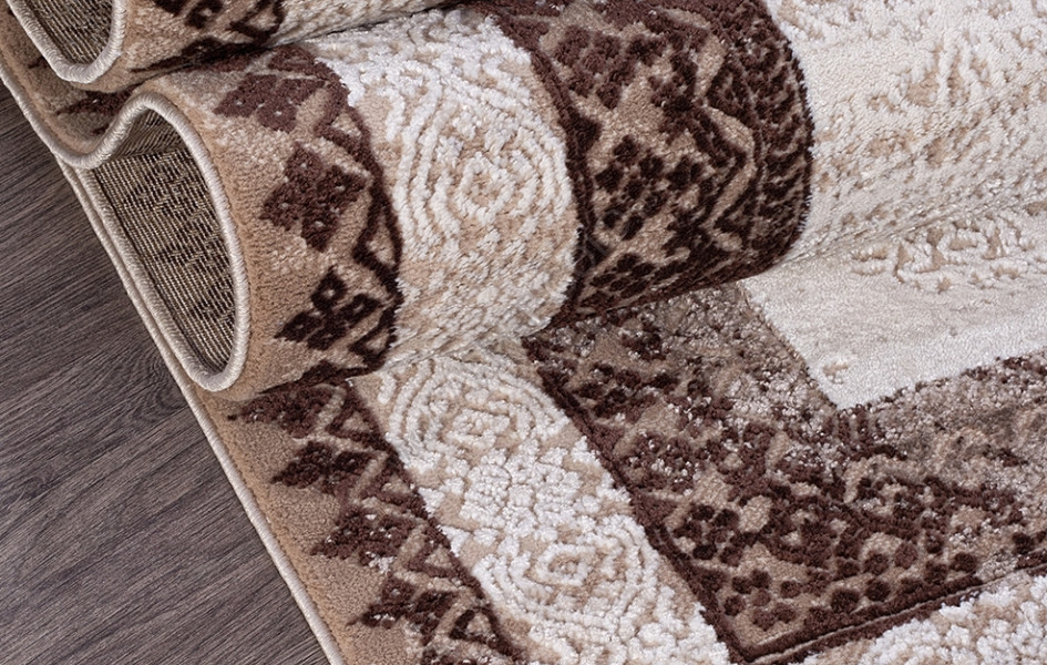 Ковер 04041B - DARK BROWN ARMINA
