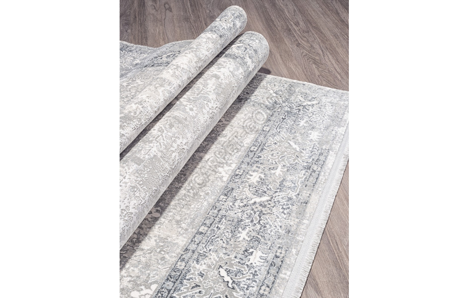 Ковер турецкий B647A - CREAM / ANTHRACITE MAXELL