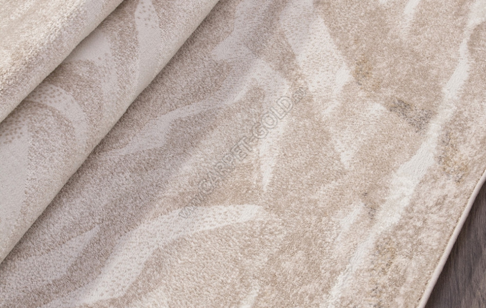 Российский ковер D989 - BEIGE - Прямоугольник - коллекция NATUREL