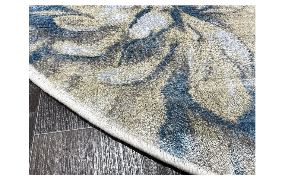 L137A_CREAM SHRINK / BLUE FDY овал Gilan