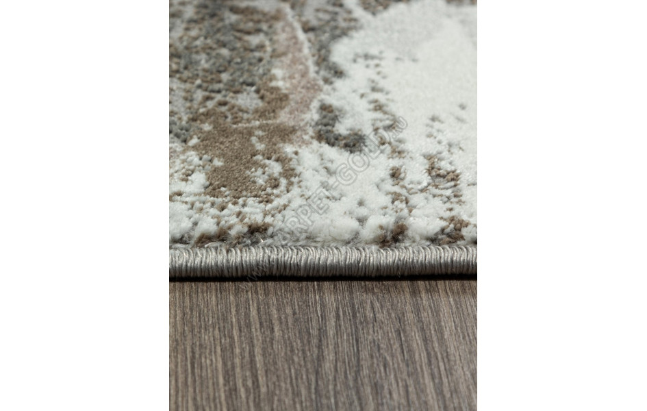 Ковер F238 - GRAY-BEIGE - Овал - коллекция GRAFF