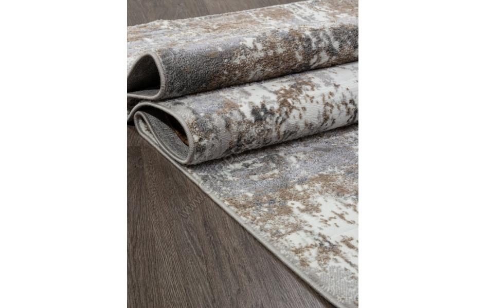 Ковер 03202A - GREY / CREAM HB - Прямоугольник - коллекция PARADIZE