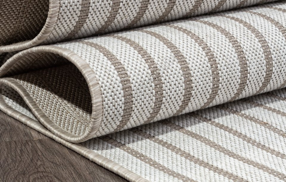 Ковер S149 - CREAM-BEIGE - Фигурная - коллекция KAIR