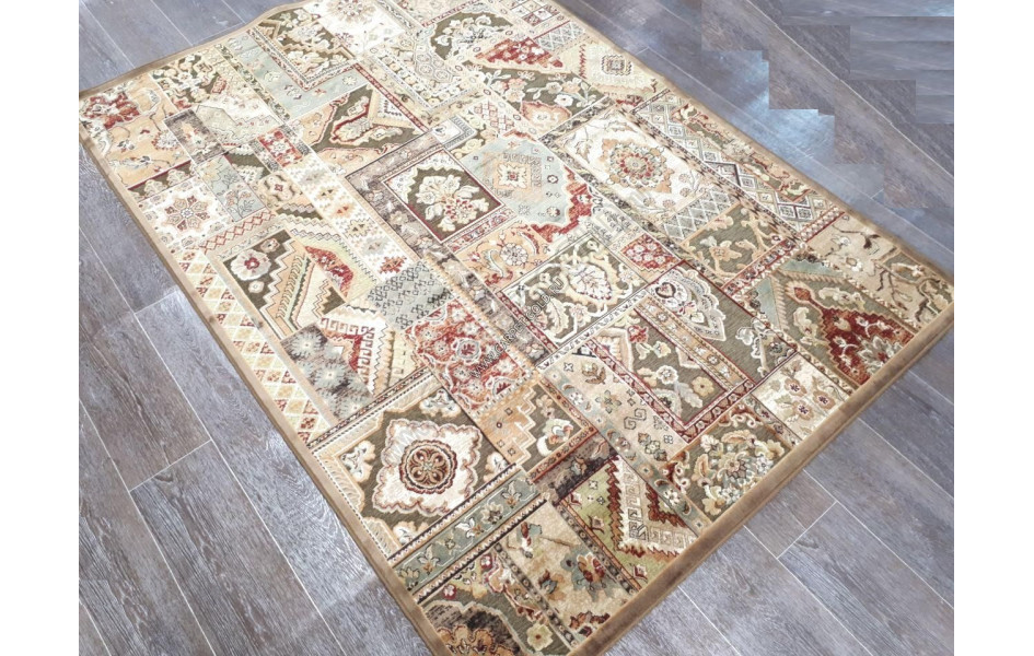 Бельгийский ковер в стиле пэчворк Genova 38445 7292 71